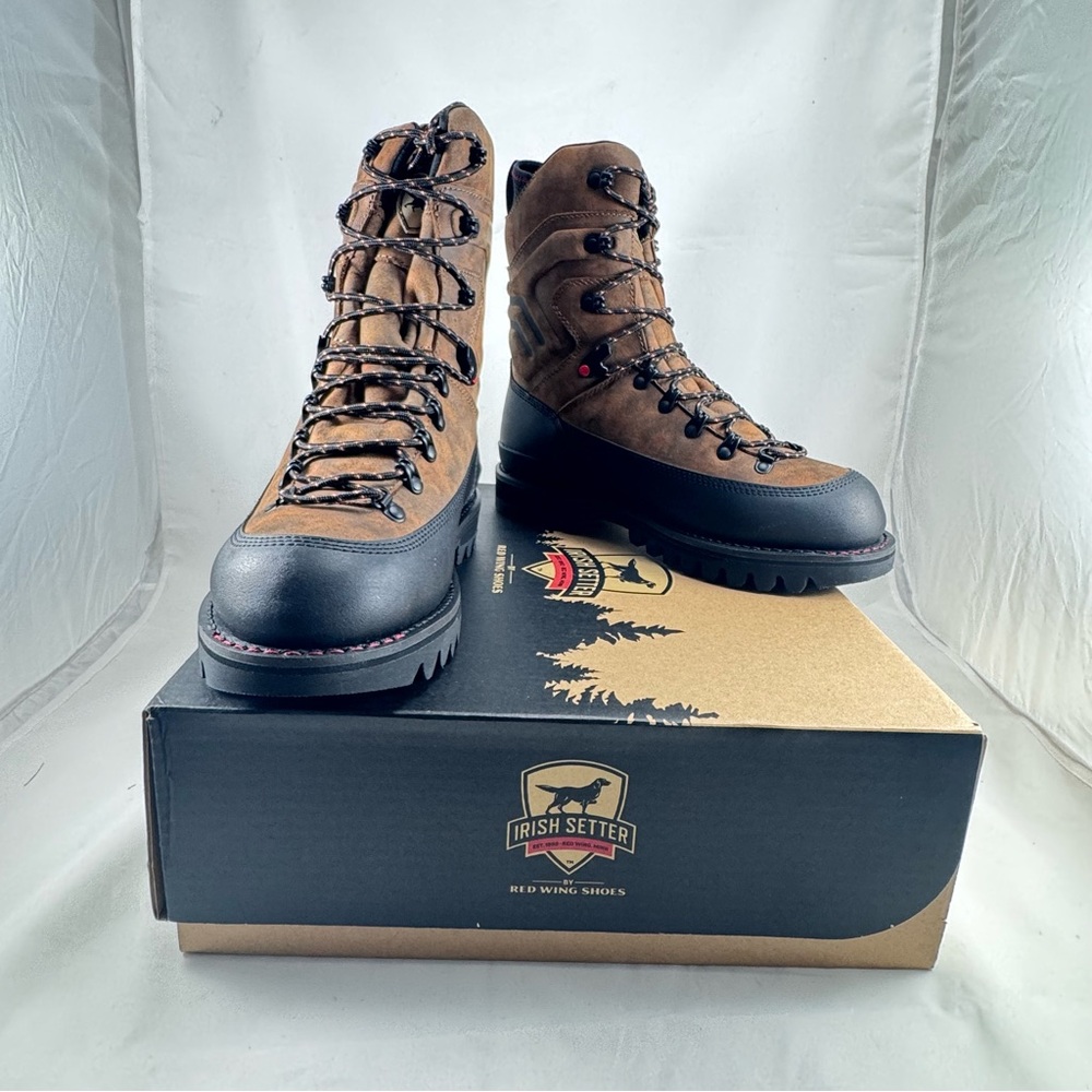 Irish Setter Men's Brown Hiking Boots by Red Wings SIZE 10.5